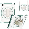 thumbnail image 1 of Étui pour Huawei MatePad 11 2021 10.95 Pouces, Housse de Protection Robuste avec Sangle de Main Rotative à 360° et Sangle d'Épaule pour Enfants Garçons Filles pour Huawei MatePad 11 Tablette, 1 of 7