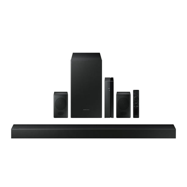 Samsung Hw A47m 4 1 Channel Soundbar With Wireless Subwoofer And Rear Speakers Dolby Audio Walmart Com Walmart Com