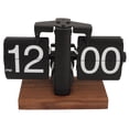 thumbnail image 2 of Flip Clock,Retro Digital Flip Down Clock, Battery Operated Mechanical Clock for  School Hotel Café, Auto Flip Large Number Internal Gear Operated Desk Table Clock, 2 of 8