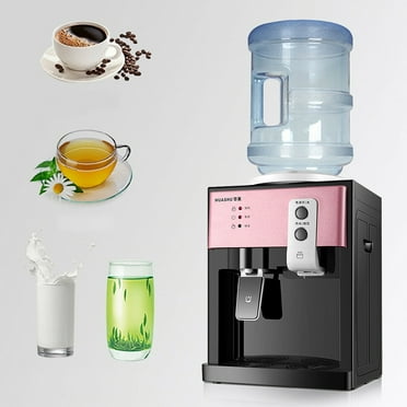 Hot&Cold Water Cooler Dispenser Free standing Top Loading Office 75W Pink