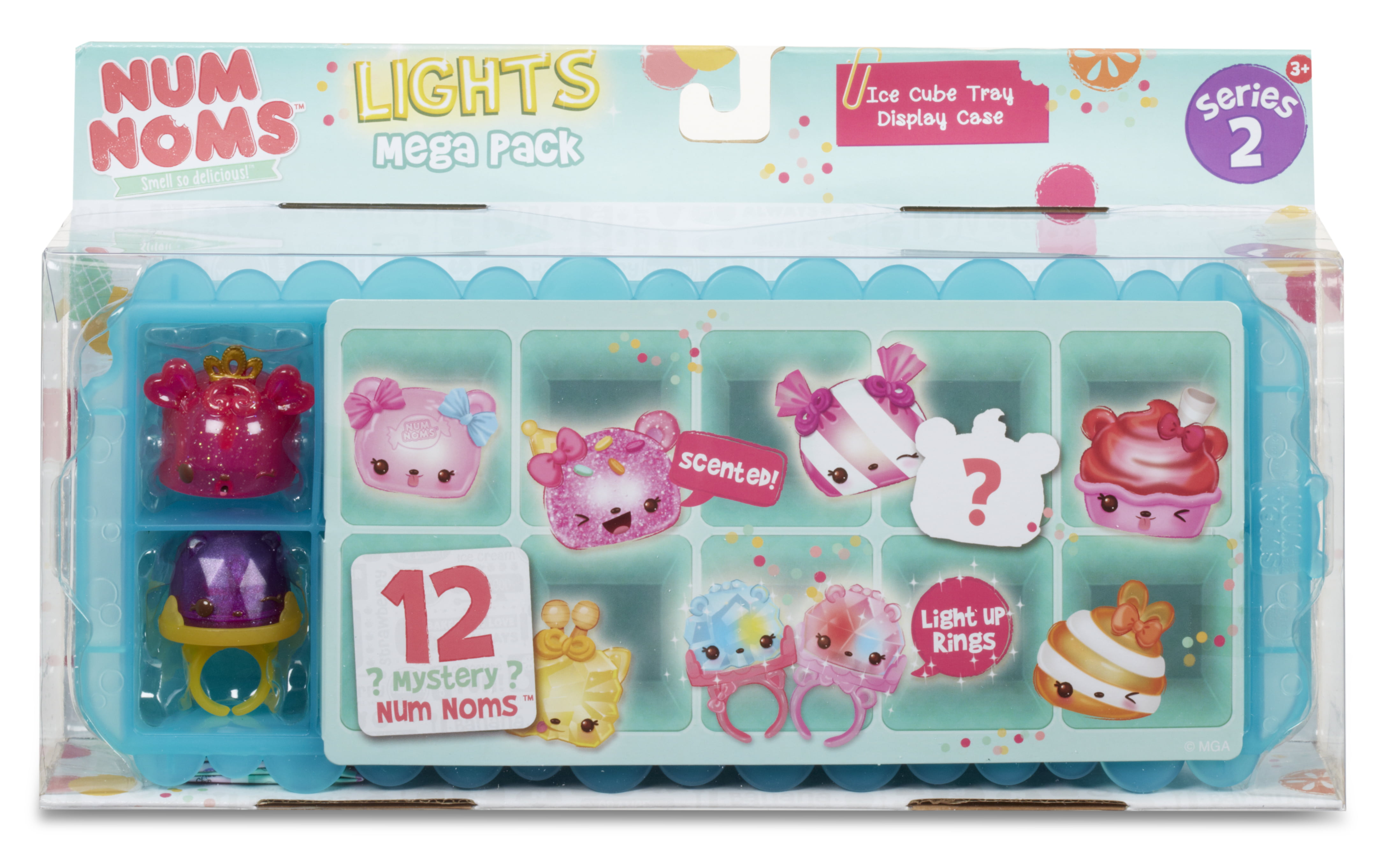 Set of 2 Num Noms Lights Mystery Packs Series 2.1 MGA Entertainment