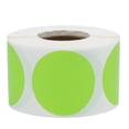 thumbnail image 1 of Autocollants Ronds Verts à Pois / 1.5 Pouces Pouces Rond / Lot de 500, 1 of 2