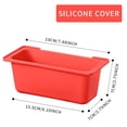 thumbnail image 3 of YAOMOBB Heat-resistant Liner Oil Box Liner Leakproof Large Capacity Reusable Smooth Surface Grease Cup Liner Replacement Grease Tray Liner Silicone Mat, 3 of 6