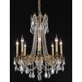 thumbnail image 3 of Elegant Lighting Rosalia 24" 8 Light Spectra Crystal Chandelier, 3 of 3