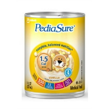 PediaSure 1.5 Cal Formula, Vanilla, Oral Supplement, 8 Ounce Can