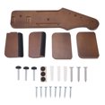 thumbnail image 1 of Guitar Wall Mount, Decorative Guitar Wall Holder Solids Wood  For Bass, 1 of 8