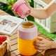 thumbnail image 5 of Portable Juicer Extractor | Large Capacity 1000ml Blender | 10 Stainless Steel Blades | USB Rechargeable | 18000RPM High-Speed Mixer | Green ABS | Food Processor for Milkshakes, Slushies, Smoothies, 5 of 8