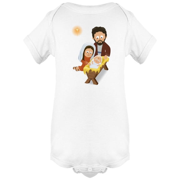 Baby Jesus Bodysuit Infant -Image by Shutterstock,  6 Months