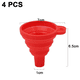 thumbnail image 2 of Abastado Accesorios de Gadgets de Cocina Embudos Plegables para Botella de Agua Transferencia de líquidos Grado Alimenticio, 2 of 5