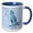 Blue/White, variant on 3drose, Cute Blue and Purple Squid, 11oz Magic Transforming Mug