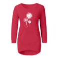 thumbnail image 4 of Bovemsi Womens Sweaters Casual Solid Long Sleeve Jumper Blouse Cute Sweaters, 4 of 5