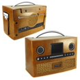 thumbnail image 1 of Tuff Luv G4-75 Roberts DAB Radio Stream 93i Retro Vintage Leather Case, Brown, 1 of 1