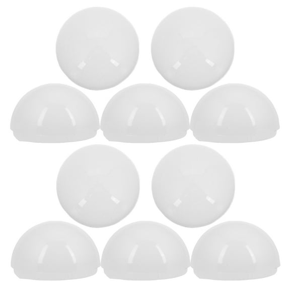 RENACLIPY 10pcs Modern PC Vanity Light Replacement Globes for Bathroom and Bedroom, Easy to Install, and Bright