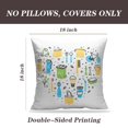 thumbnail image 2 of LALILO Throw Pillow Covers Zero Waste Sign And Symbol Collection Cushion Cover 18" x 18", 2 Pack, 2 of 6