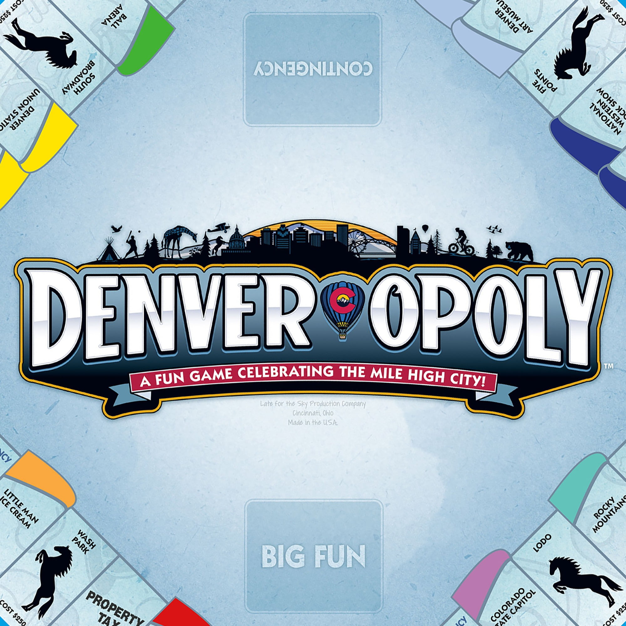 Denver-Opoly City Themed Family Board Game, 2-6 Players