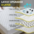 thumbnail image 3 of AGALI Waterproof Cooling Mattress Protector, Queen Size Bed Cover with 3D Air Fabric, Fits 6''-18'' Deep Pocket, 3 of 6