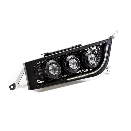 Polaris 2882073 Trailblazer LED Black Adjustable Headlight Bezel 2014-2020 General RZR RS1