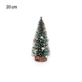 thumbnail image 3 of Cateissary árbol de Navidad atmósferas temáticas en miniatura decoración de Navidad artesanía de plástico adorno de planta accesorio de Kits de decoración para fiestas 20 centímetros, 3 of 6