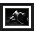thumbnail image 1 of L., Jonathan 18x15 Black Ornate Wood Framed with Double Matting Museum Art Print Titled - Enlacaces, 1 of 4