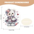 thumbnail image 2 of Kit de mesa con pintura de diamante de oso con forma especial, decoración artística para el hogar, dormitorio y oficina, 2 of 9
