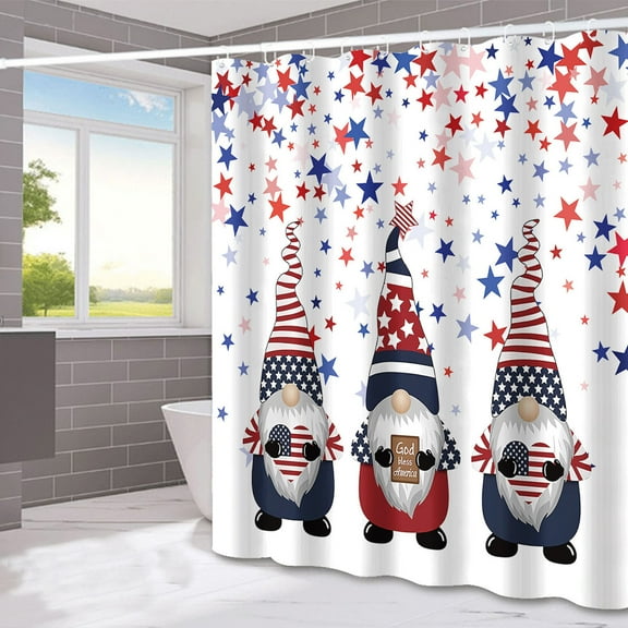 YZEGDCH Bathroom Curtains, Waterproof Fabric Bath Curtain, Gift for Women Men