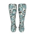 thumbnail image 6 of Bingfone Flowers In Vintage Print Compression Socks for Women and Men Long Socks for Running Athletic Cycling Nurse, 6 of 8