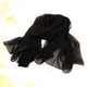 thumbnail image 2 of Bufanda de color liso protector solar bufandas de baile capa de protección solar chal de mujer bufanda doble negro (180x70cm), 2 of 7