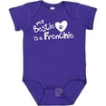 thumbnail image 3 of Inktastic Bestie Frenchie Boys or Girls Baby Bodysuit, 3 of 5
