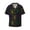 Mardi Gras Carnival, variant on Mandala Print Men's Wrinkle Free Untucked Cuban Shirt Business Casual Button Down Shirts Short Sleeve Shirt