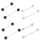 thumbnail image 4 of Broches de seguridad de perlas simuladas Sonducket para mujer Tipo 1, 4 of 6