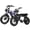 Black+Purple, variant on ESKUTE V101 & V300 Electric Bikes for Adults Teens, 750W/1500W Peak Motors, 28 - 30+MPH, 48V 13Ah and 48V 20.8Ah, Fat Tires, 7-Speed, Front Suspension & NFC Unlock Black & Black, UL2849