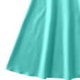 thumbnail image 5 of ITSAME Girls Formal Maxi Dress A-Line Sleeveless Crew Neck Wedding Party Pageant Prom Gown Mint Green Size 2T, 5 of 6