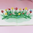 thumbnail image 3 of Tarjeta de flores emergente, tarjetas de felicitación emergentes de tulipán 3D, graduación, cumpleaños, boda, aniversario, gracias, mejora, simpatía, 3 of 6