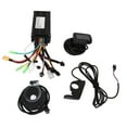 thumbnail image 4 of Controlador sin escobillas Pantalla LCD, Controlador de motor de bicicleta eléctrica Conjunto de controlador de motor sin escobillas Controlador de motor Acelerador de pulgar Diseño exquisito, 4 of 8