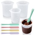 thumbnail image 1 of Juego de tazas para derretir chocolate Palksky Silicone con tazas medidoras, 1 of 9