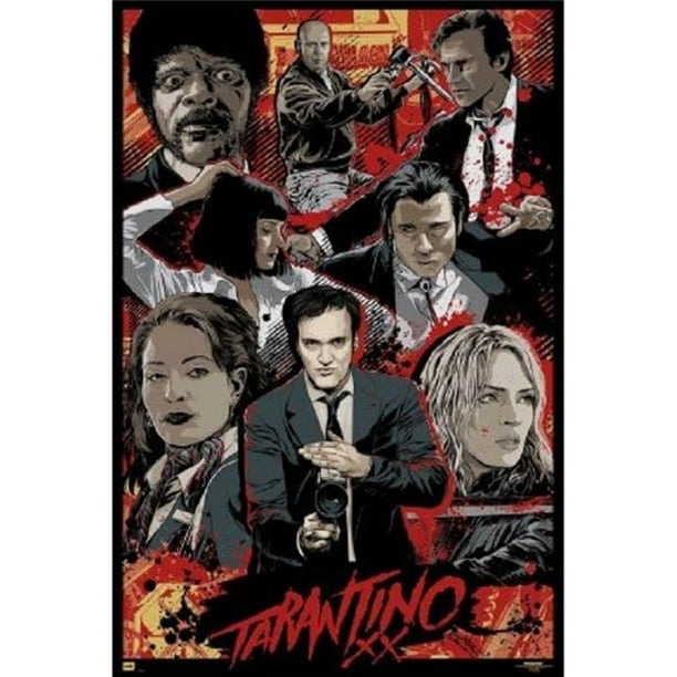 GB Eye XPE160398 Affiche Tarantino XX Vingt Films, 24 x 36