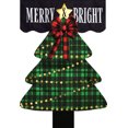 thumbnail image 3 of Briarwood Lane Merry and Bright Tree Burlap Garden Flag, 3 of 4