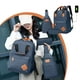 thumbnail image 1 of pstuiky Mochila de viaje para portátil mochila grande para hombre y mujer mochila de negocios con bandolera y monedero mochila universitaria de tres piezas., 1 of 6