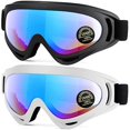 thumbnail image 1 of wonima02 Kids Motorcycle Goggles - 2-Pack Dirt Bike Off-Road Racing Goggles for Boys & Girls, 1 of 1