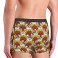 thumbnail image 6 of Cauagu Cartoon Sunflowers Print Boxer Briefs for Men,Comfortable Breathable Men's Underwear Moisture Wicking Underpants -Large, 6 of 8