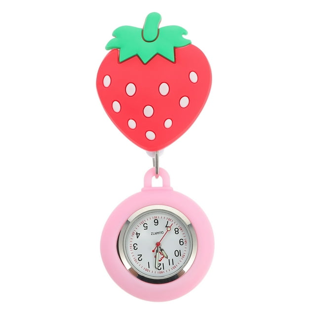 1 reloj de bolsillo extensible creativo para enfermera, reloj de bolsillo para enfermera, reloj colgante.
