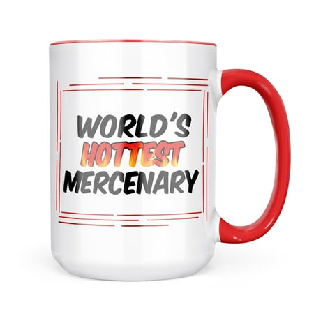

Neonblond Worlds hottest Mercenary Mug gift for Coffee Tea lovers