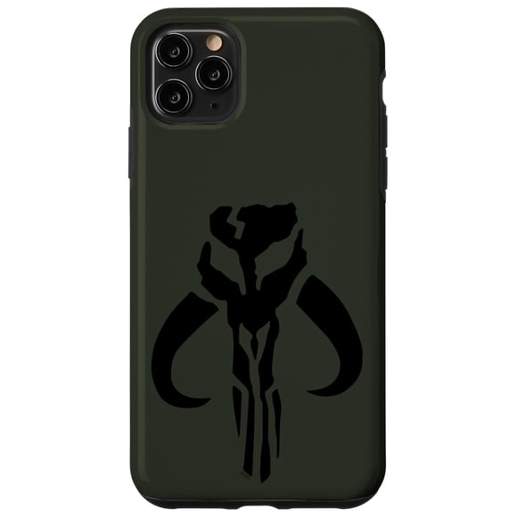 Funda con Logo Mythosaurio de Mandaloriano de Star Wars para iPhone 11 Pro Max