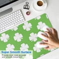 thumbnail image 4 of Impressive Green Groovy Flowers Gaming Mouse Pad - Large 31.5x11.8 inch Non-Slip Base - Combining Office Elegance with Gaming Performance, 4 of 7