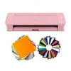 Silhouette Cameo 4 Desktop Cutting Machine (Pink) with Vinyl Sheets Bundle