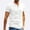 White, variant on EQWLJWE Men's Cotton Linen Henley Shirt Short Sleeve Casual Beach Hippie T-Shirts Lightweight Yoga Tee Tops