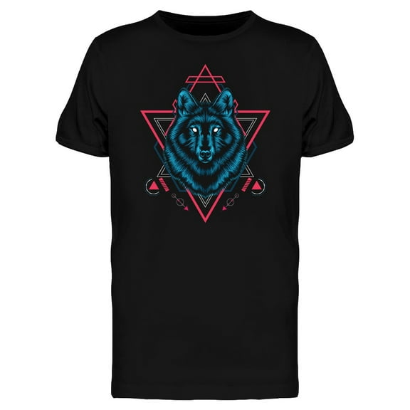 Wolf Geometry Triangle Tee Men's -Image by Shutterstock