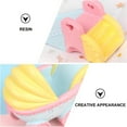 thumbnail image 3 of Miangastore 3Pcs Resin Desktop Adornments Creative Office Tabletop Ornaments Photo Props, 3 of 8