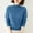 Blue, variant on Turtleneck Tops for Women Mock Neck Pullover Sweater Fit Elegant Women's Blouses Long Sleeve Mock Neck Casual Fashionable Sweater Yellow L