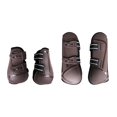 thumbnail image 1 of Juego de Botas de tendón de caballo Zulema Ajustable PU Shell Marrón L, 1 of 8
